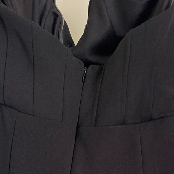 Passionate Admiration Black Strapless Bustier Maxi Dress, Size XS - Picture 10 of 10